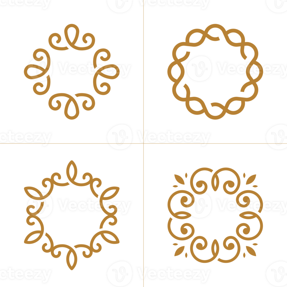 Abstract monogram elegant logo design. Universal creative premium symbol. png