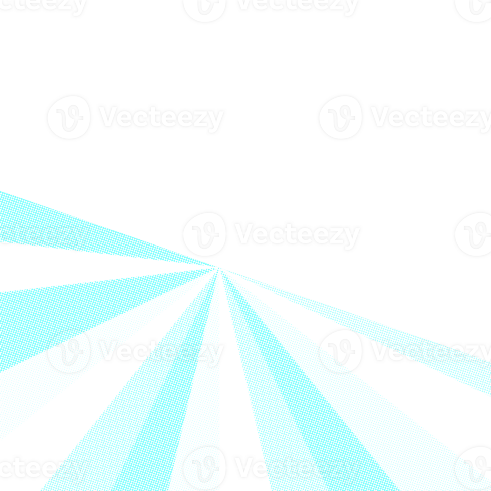 blue sunburst halftone png