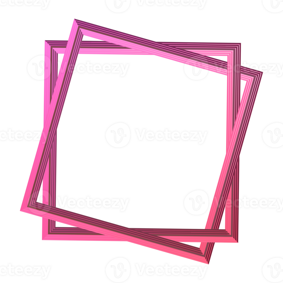 pink photo frame png