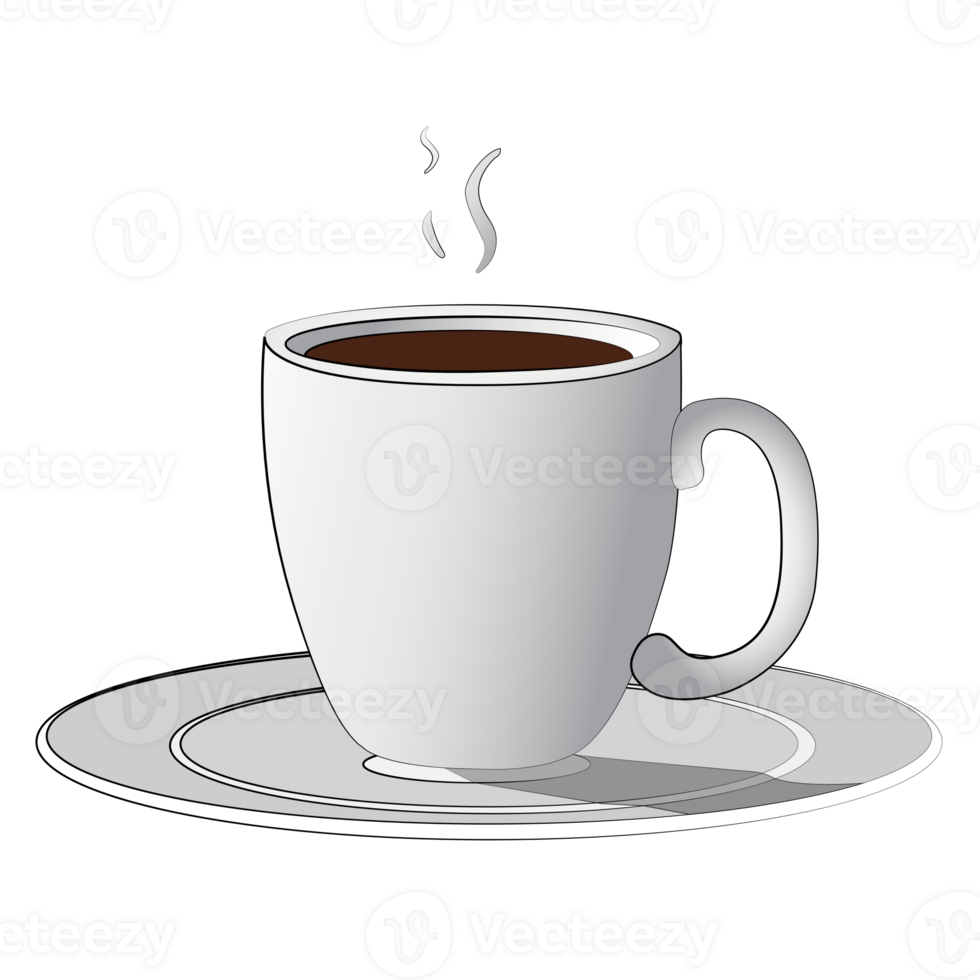 Coffee cup icon on transparent background PNG - Similar PNG