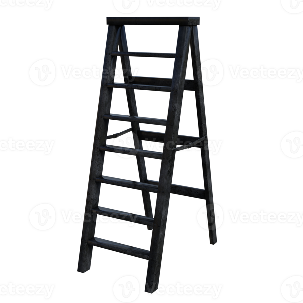 ladder isolated 3d png