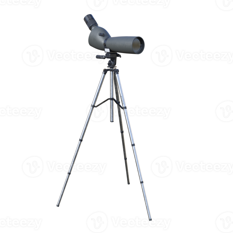 binoculars isolated 3d png