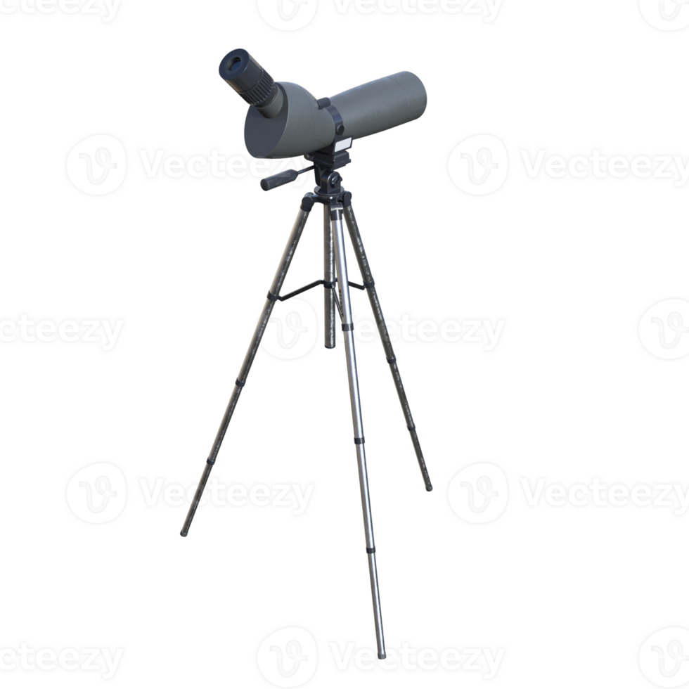 binoculars isolated 3d png
