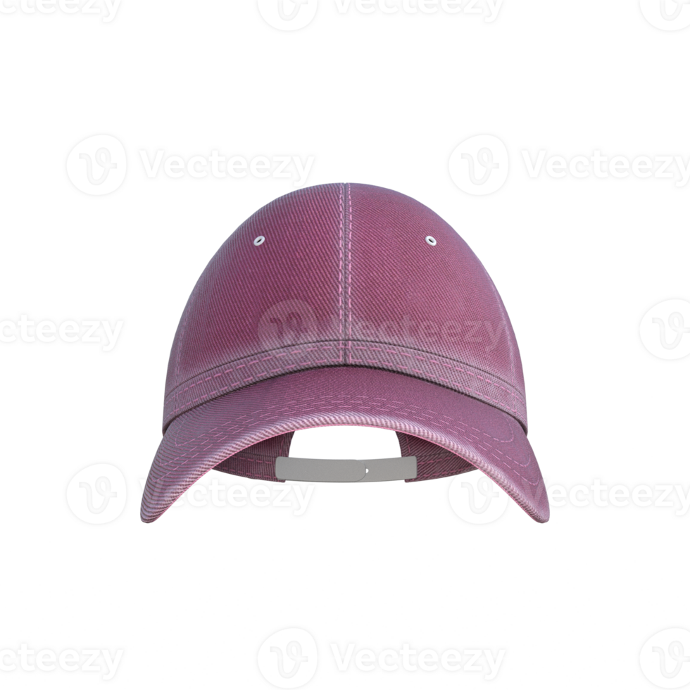 baseball cap isolated 3d png