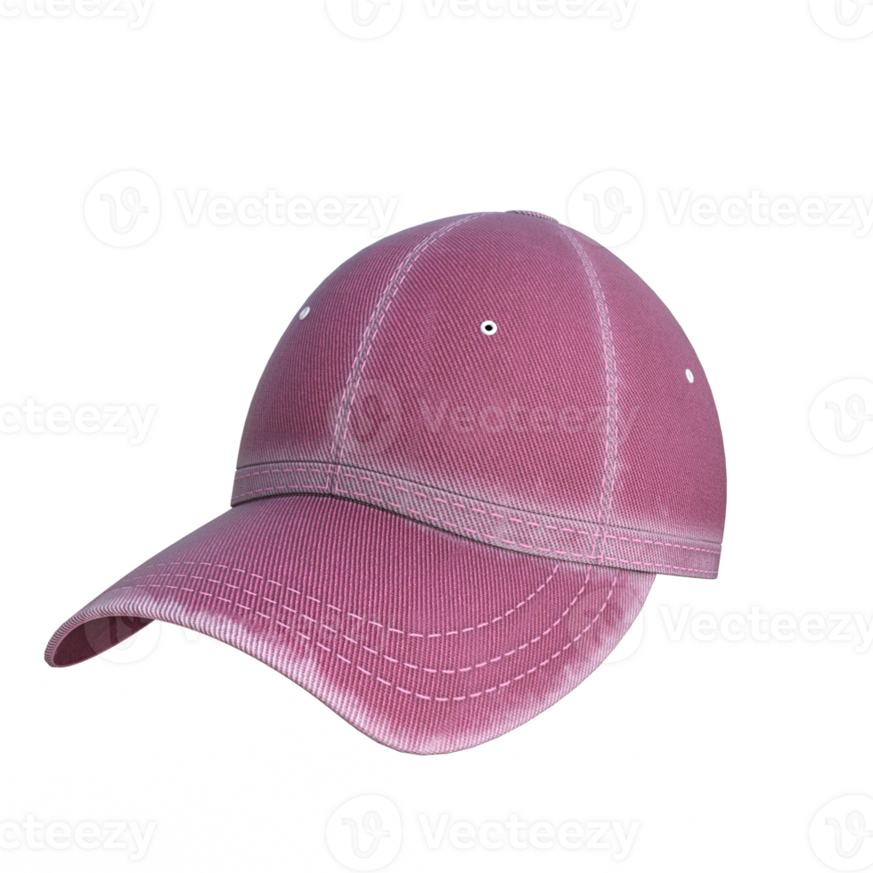 baseball cap isolated 3d png