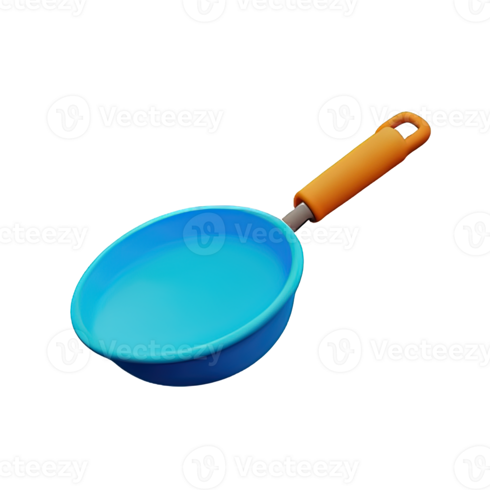 Frying Pan  3D Icon Illustration png