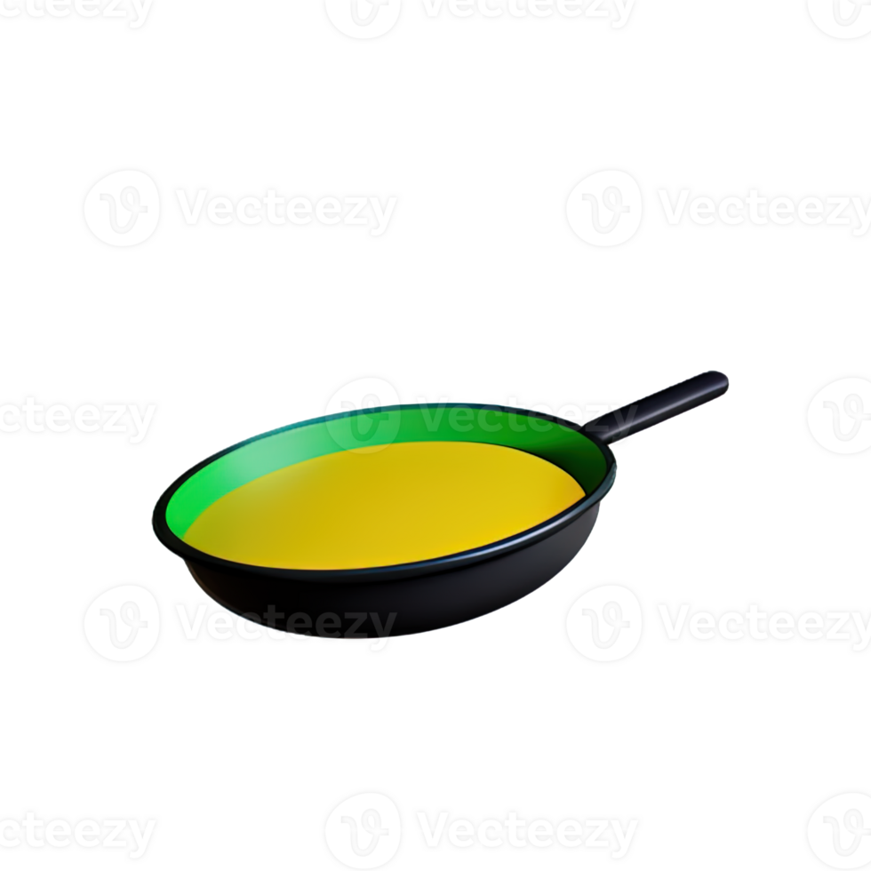 Frying Pan  3D Icon Illustration png