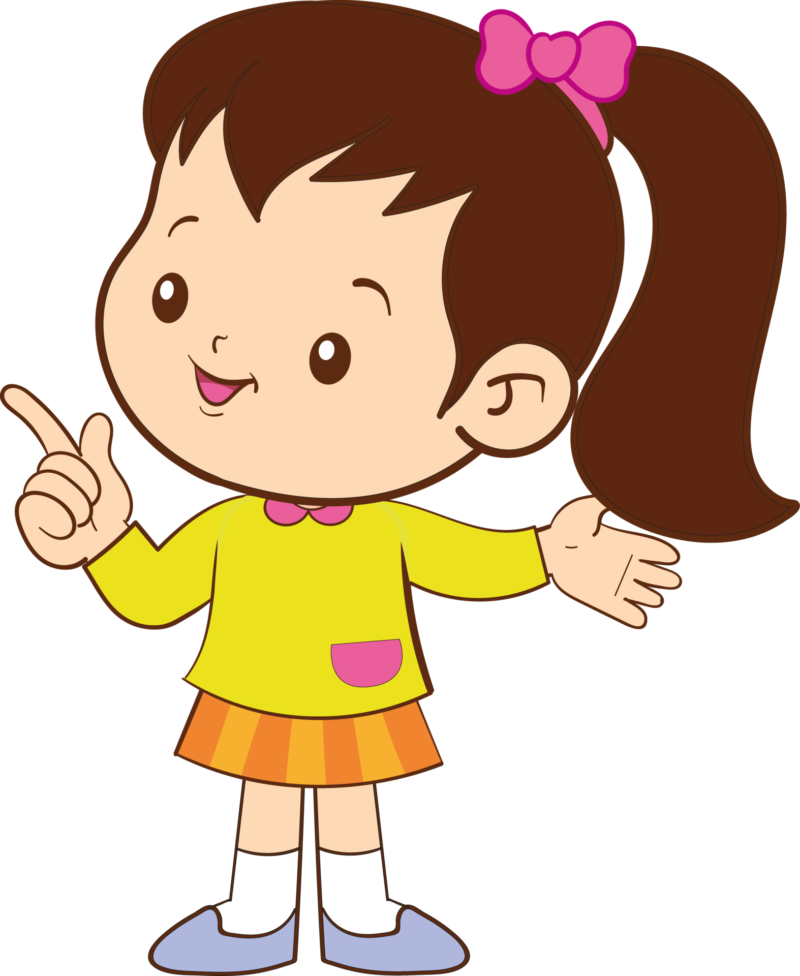 cute little children girl or kids cartoon character 24659413 PNG