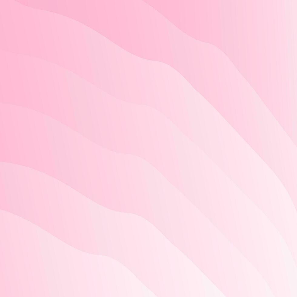 Vector illustration pink wave pattern,Soft gradient pastel waves,Abtract pink shell style