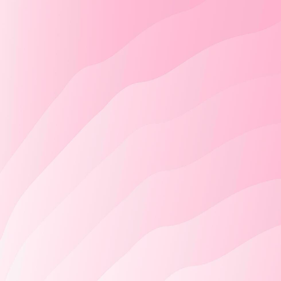 Vector illustration pink wave pattern,Soft gradient pastel waves,Abtract pink shell style