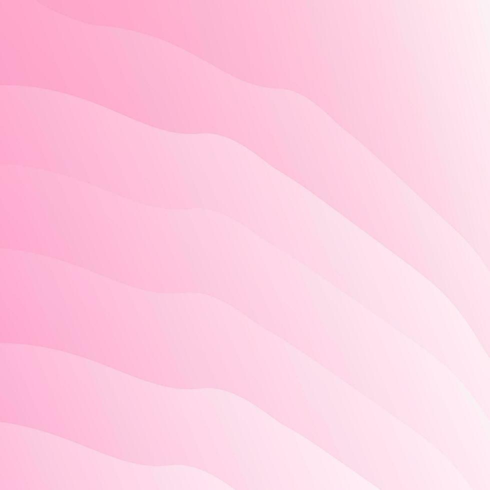 Vector illustration pink wave pattern,Soft gradient pastel waves,Abtract pink shell style