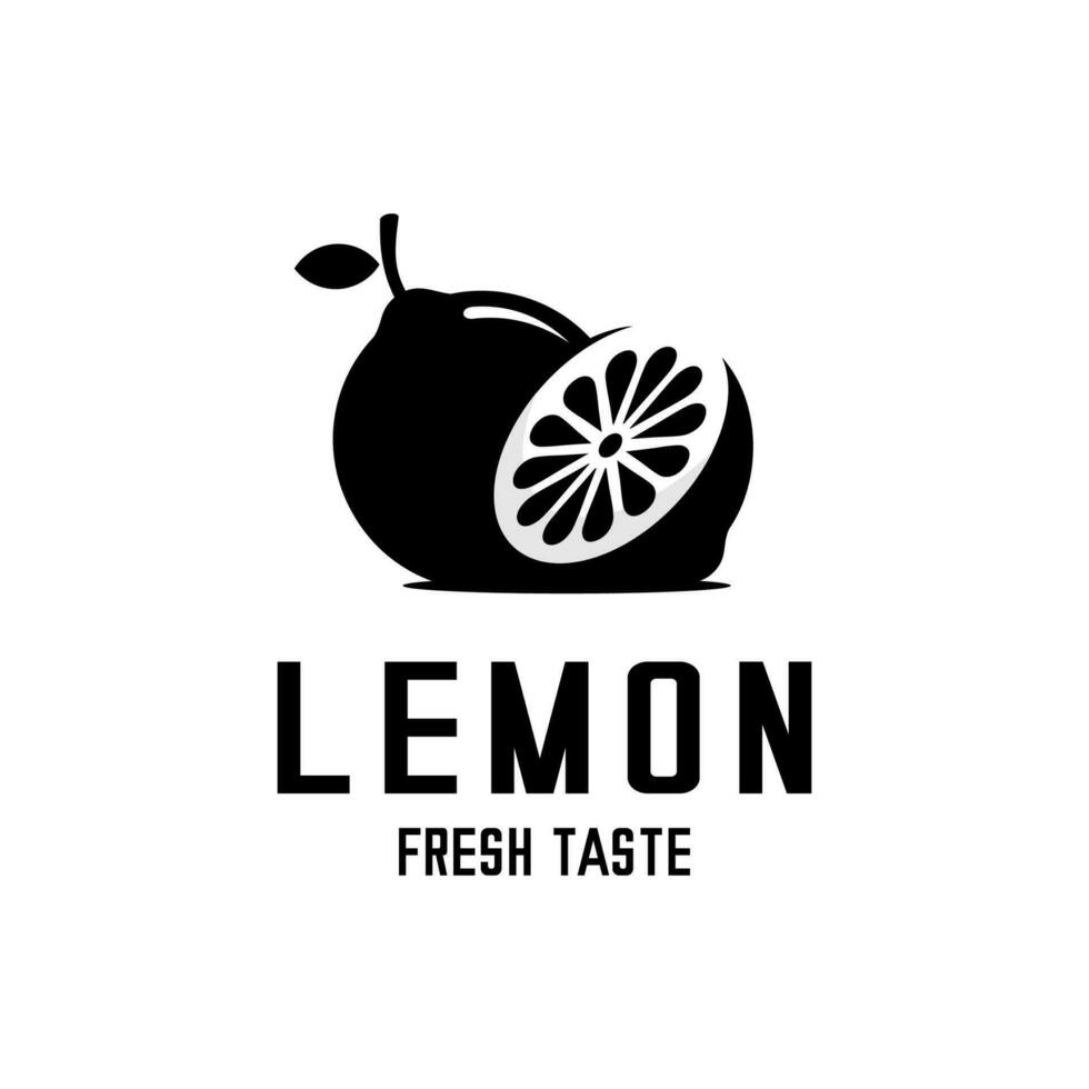 LEMON FRUIT FLAT vector