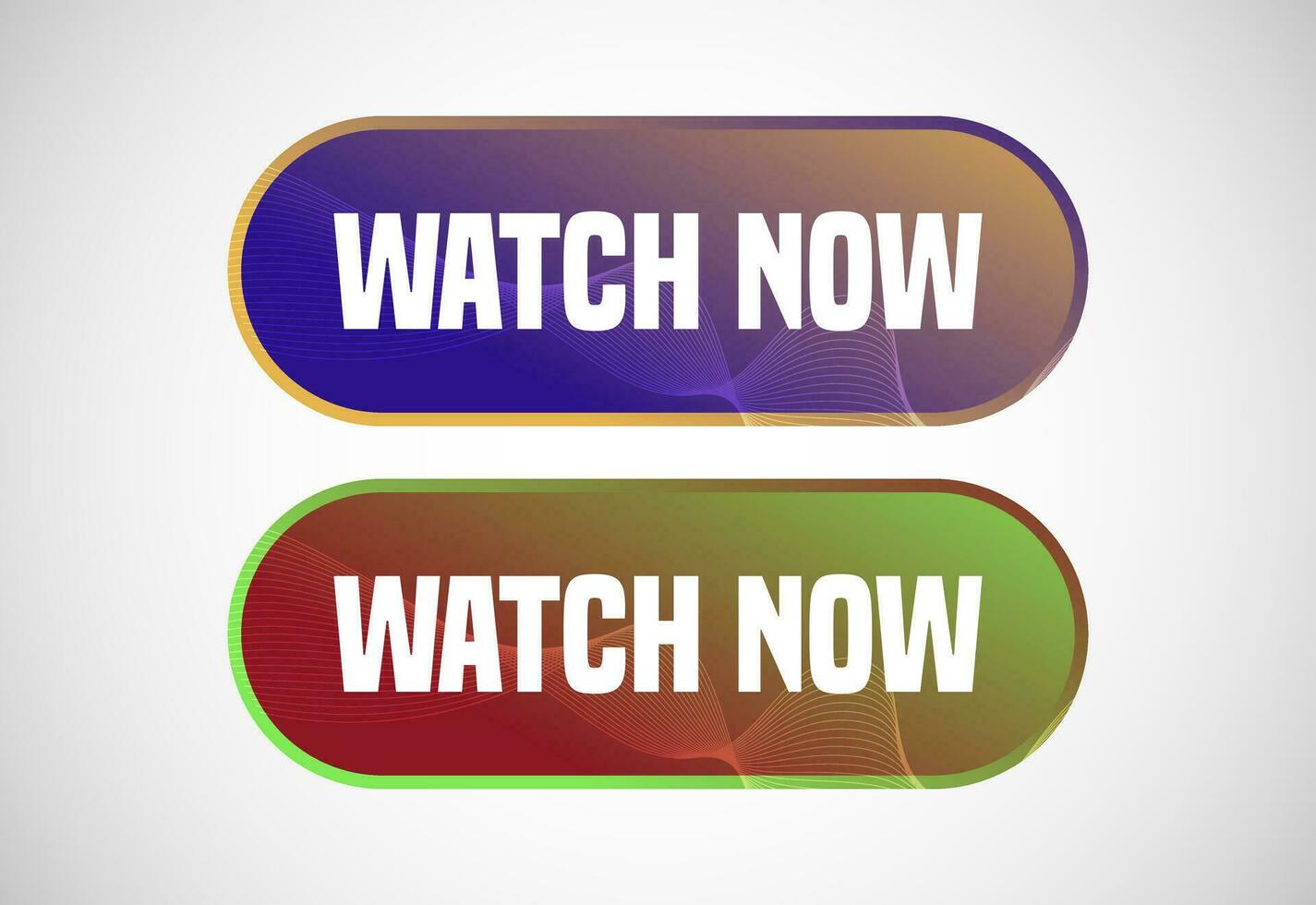 Watch now button. Watch now banner sign. Play video icon vector illustration.