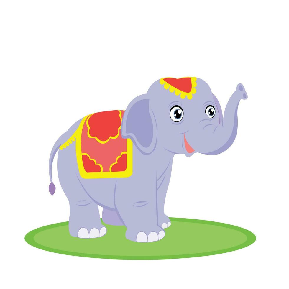 elephant vector character