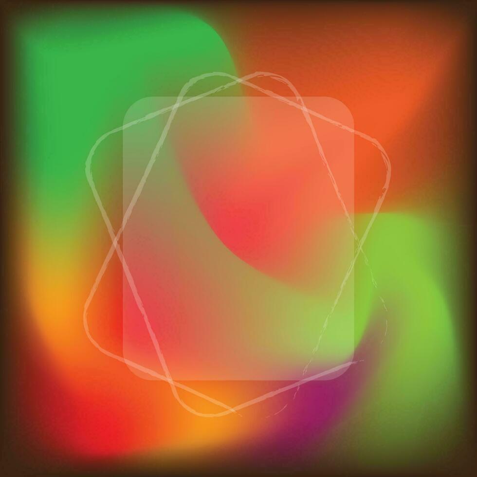 Abstract Blurred Gradient Mesh vector
