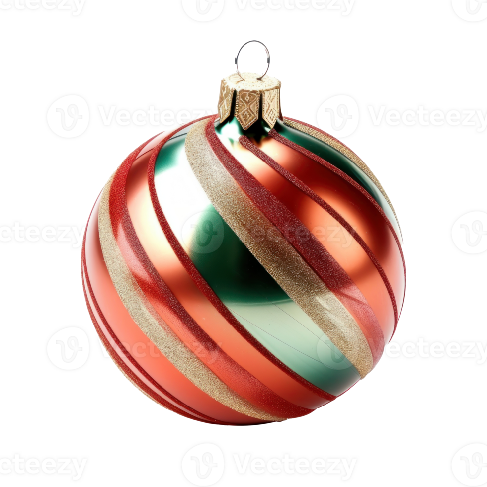 Christmas ball isolated. Illustration png
