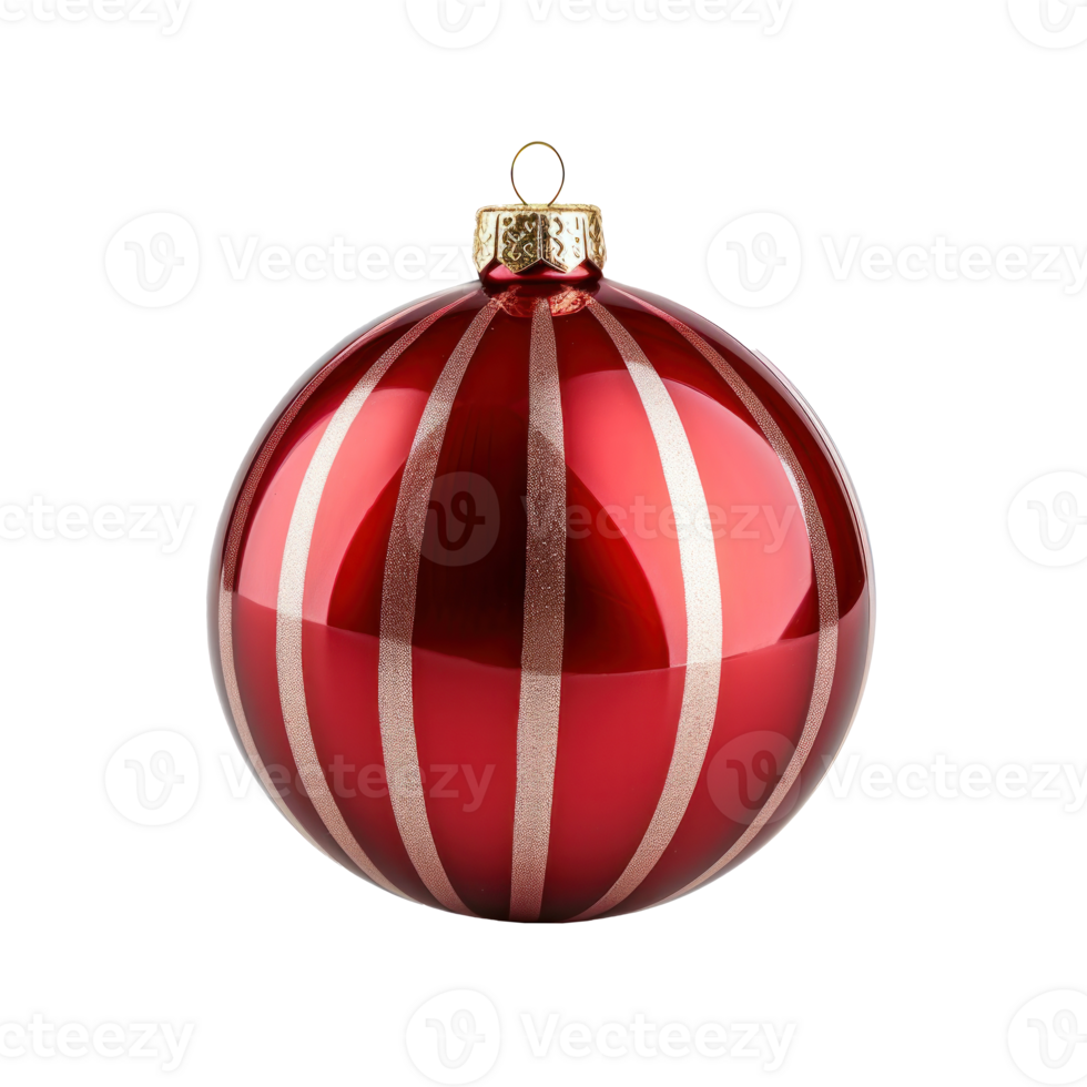 Christmas ball isolated. Illustration png