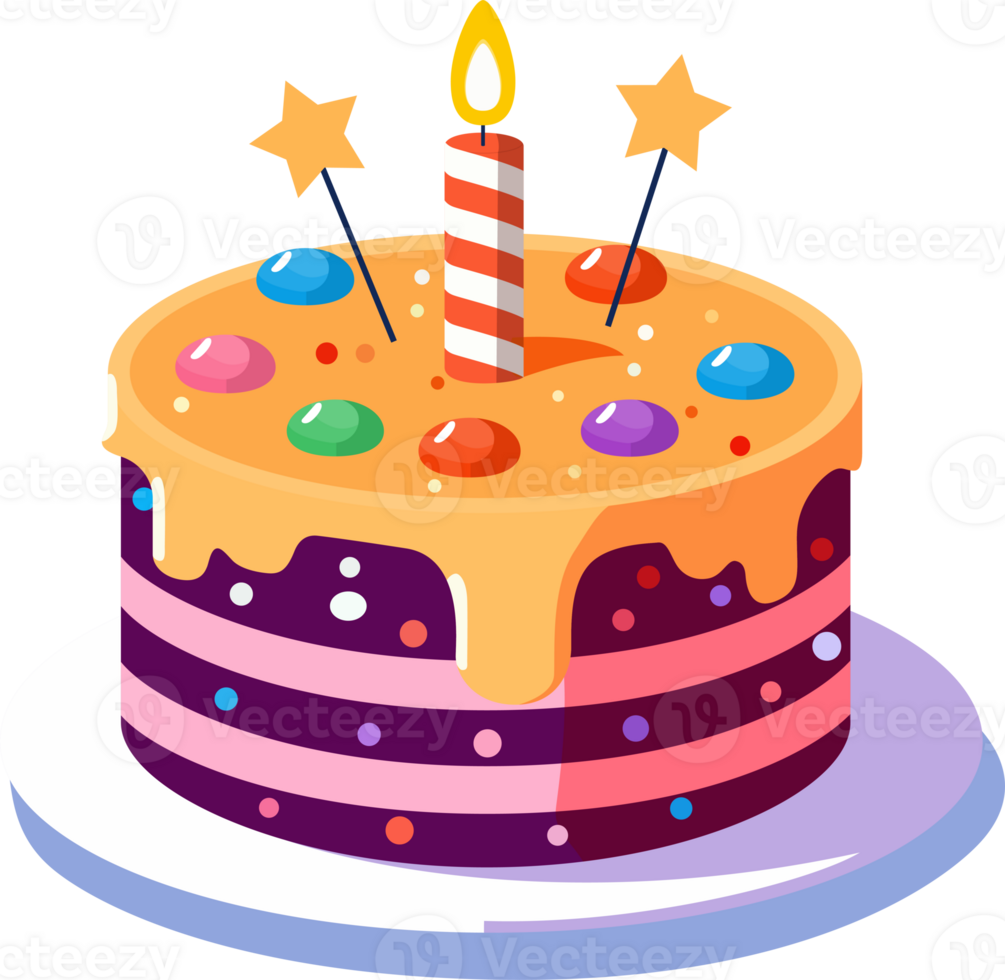 Birthday Cake isolated 24661441 PNG