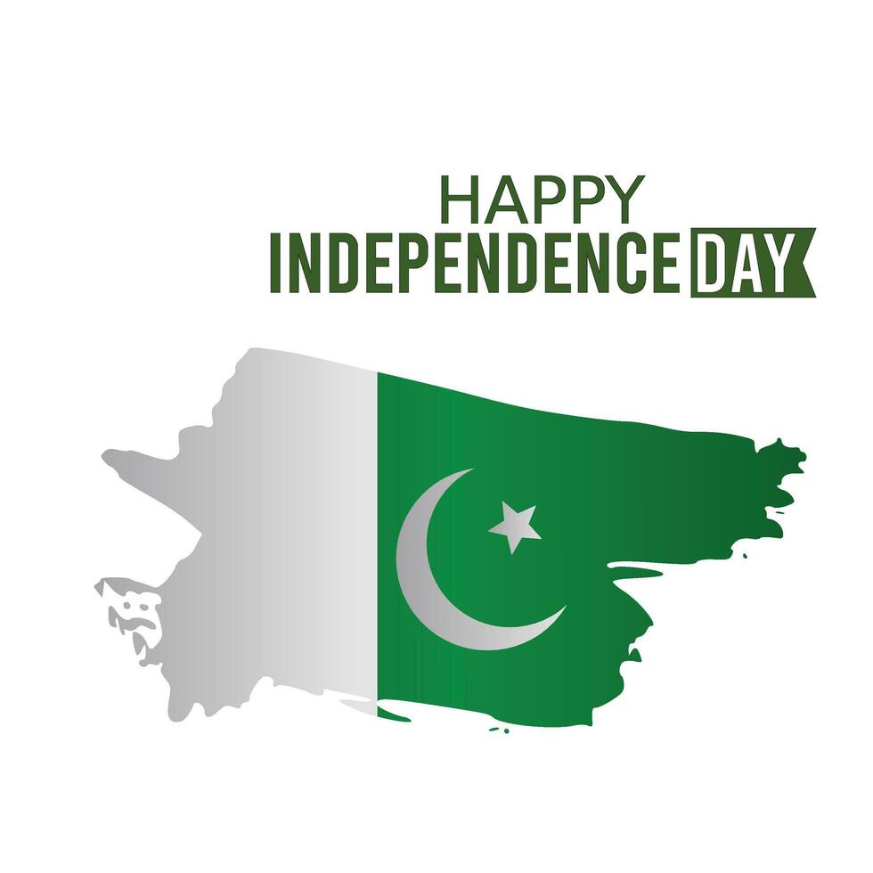 Honoring the Heroes of Pakistan's Independence Movement vector