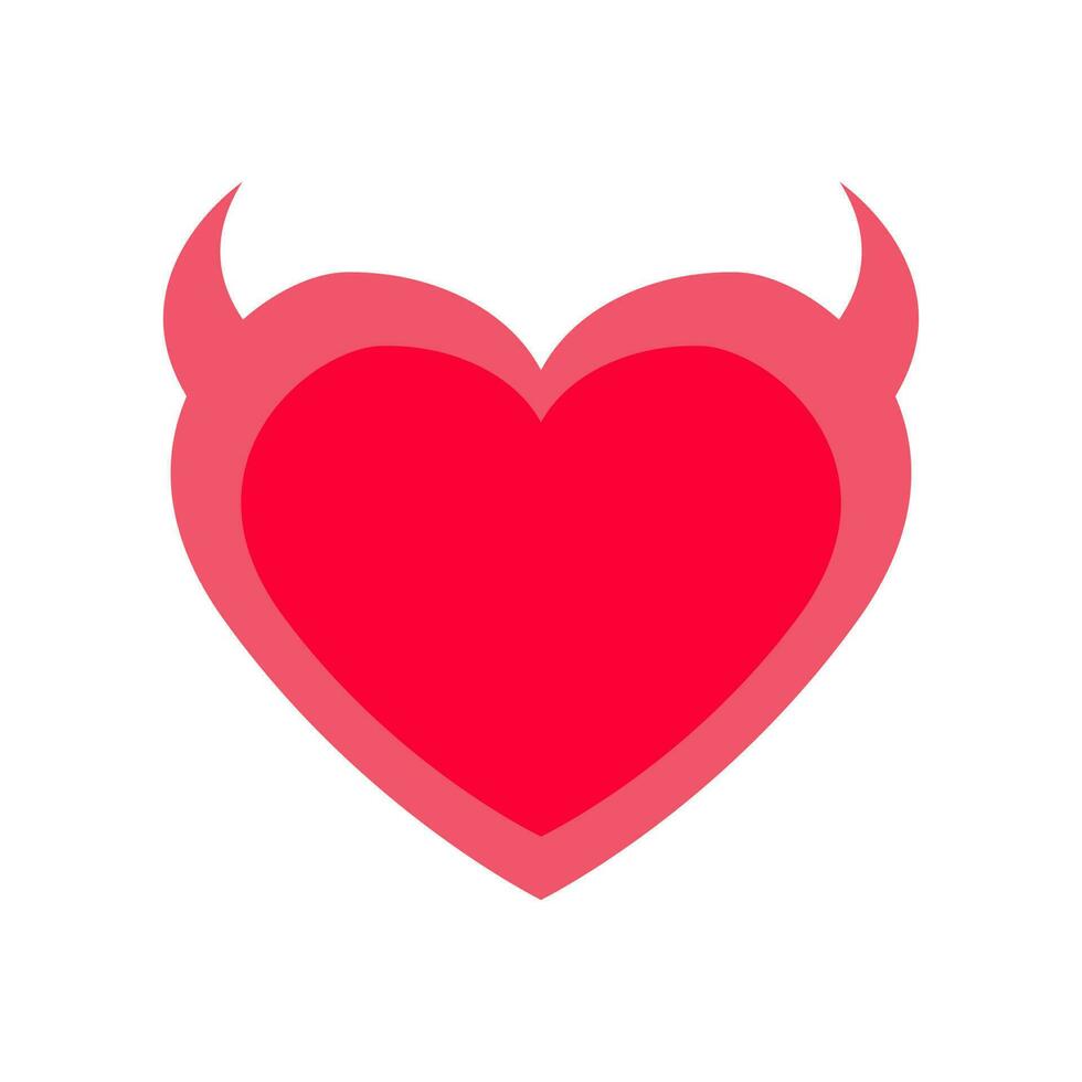 Love Heart Symbol Icons. Design elements for Valentine's day isolated on white background and easy to edit. vector