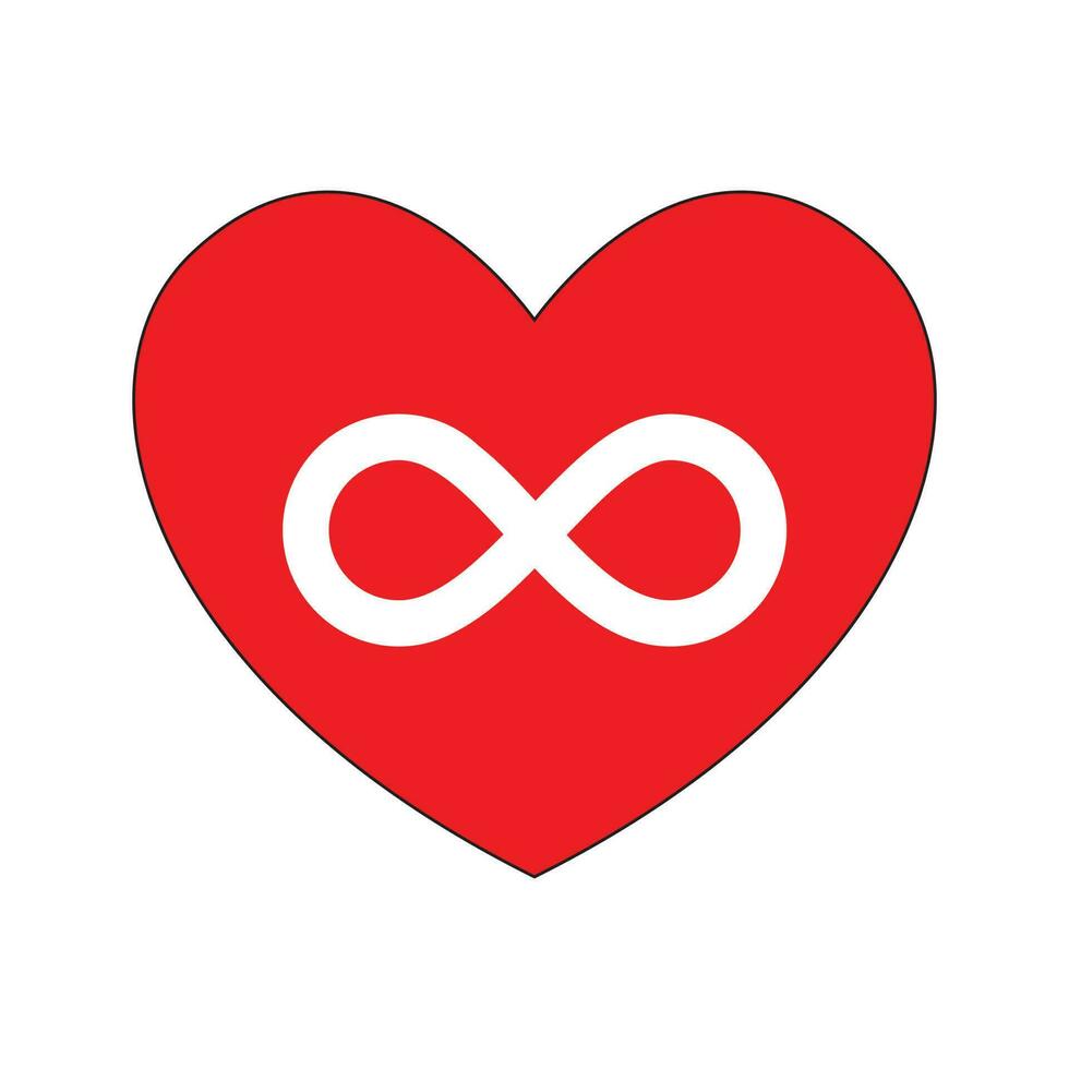 Love Heart Symbol Icons. Design elements for Valentine's day isolated on white background and easy to edit. vector