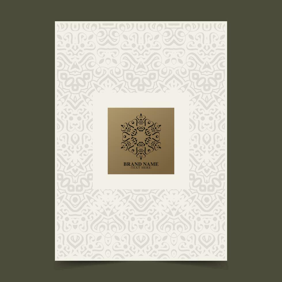 Set of luxury retro labels with calligraphic vector logo. Antique monogram collection.