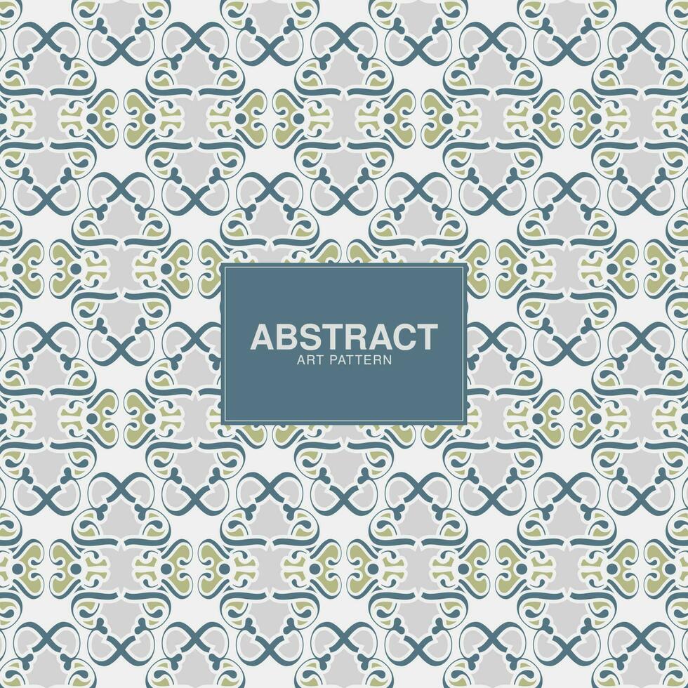 Colorful abstract geometric pattern design vector