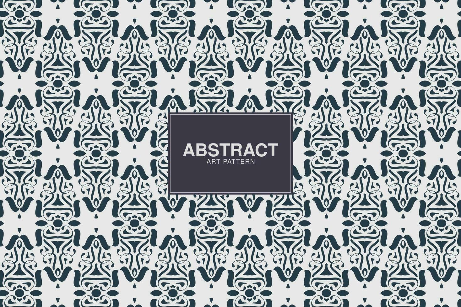 flat ornament line pattern design vector