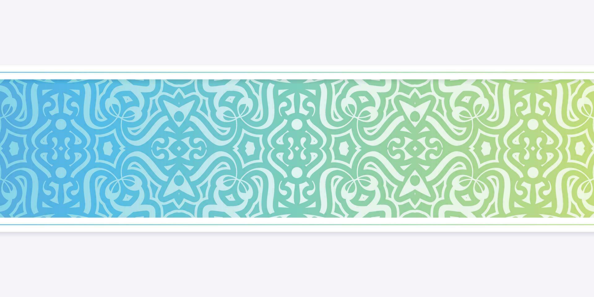 colorful pattern border pattern design vector