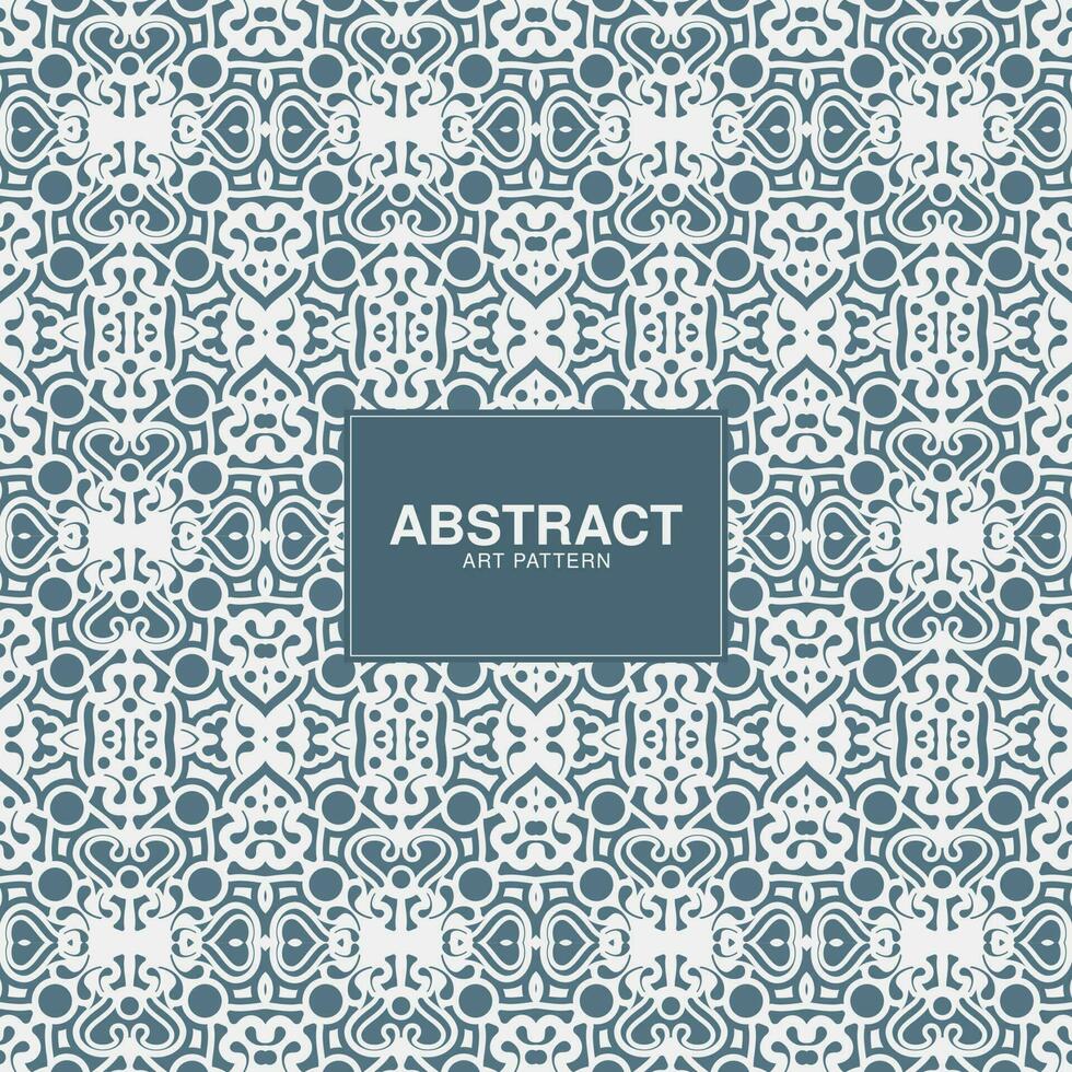 flat ornament line pattern design vector