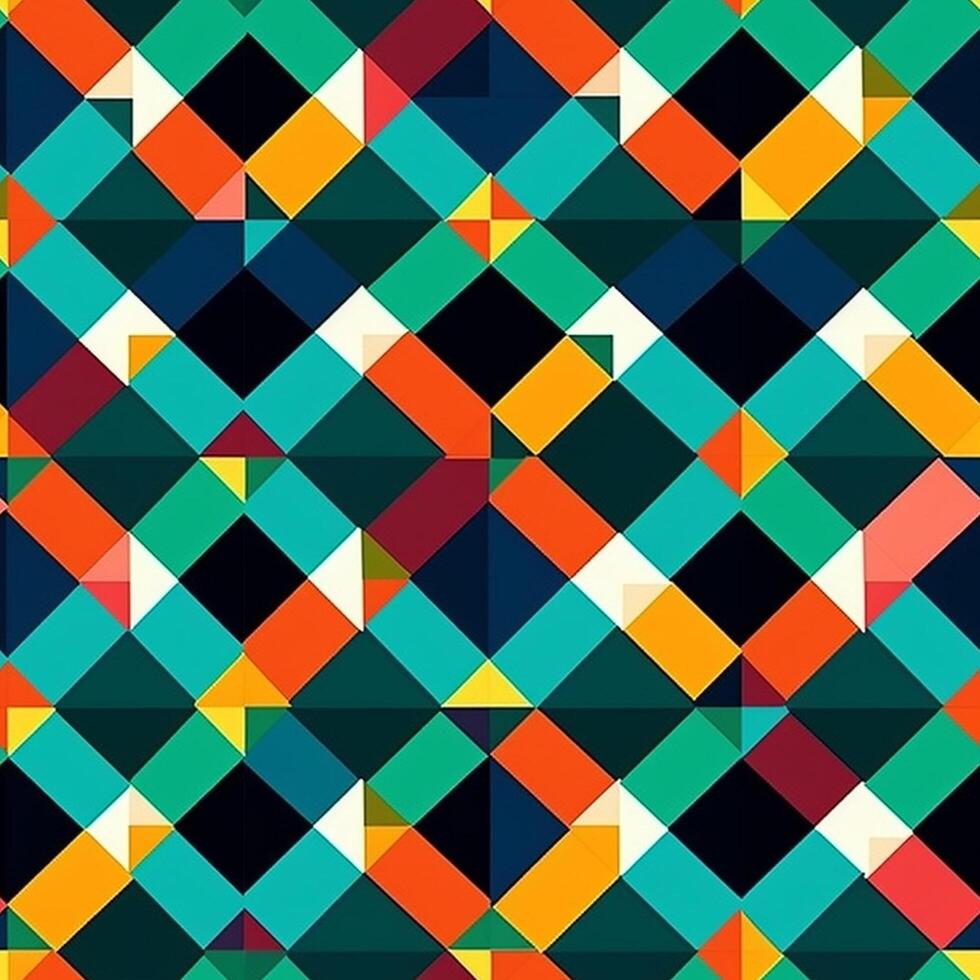 Colorful Geometric Pattern, Geometric Pattern, Texture, photo