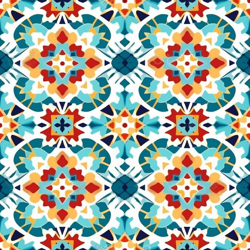 Colorful Islamic Pattern, Islamic Pattern, Islamic Texture, 24663815