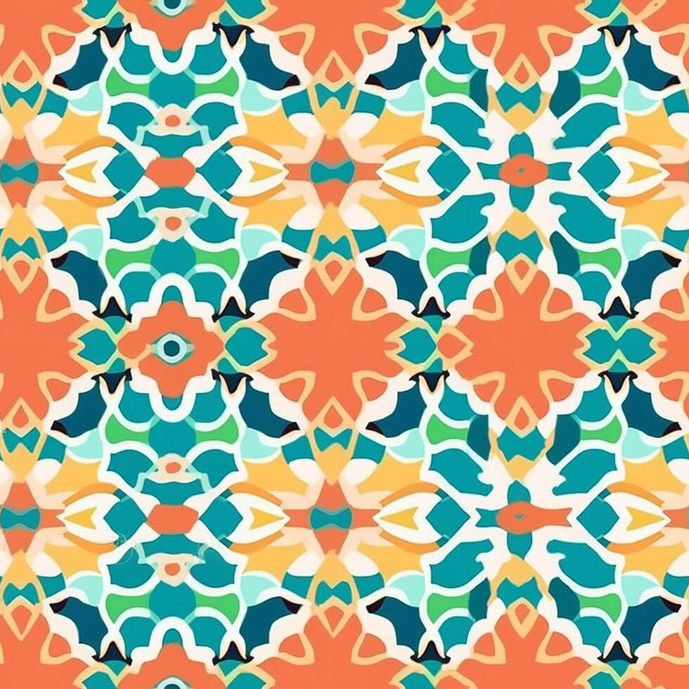 Colorful Islamic Pattern, Islamic Pattern, Islamic Texture, 24663983