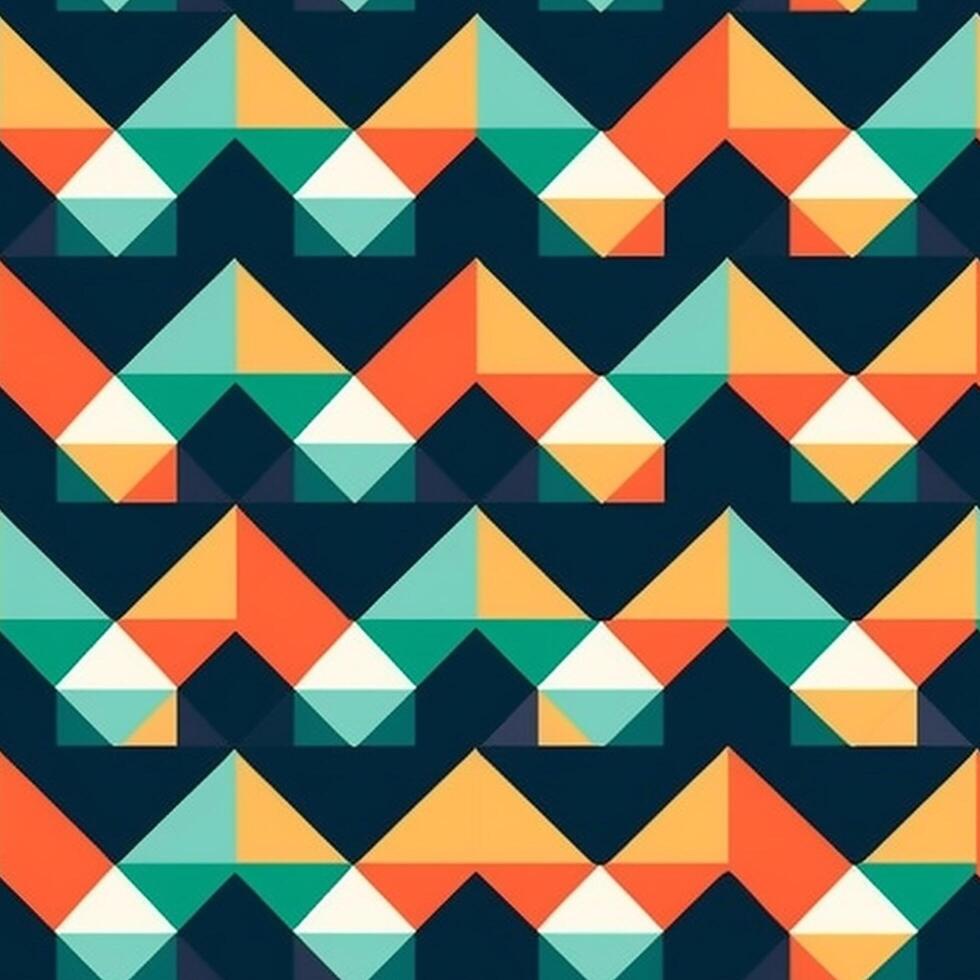 Colorful Geometric Pattern, Geometric Pattern, Texture, photo