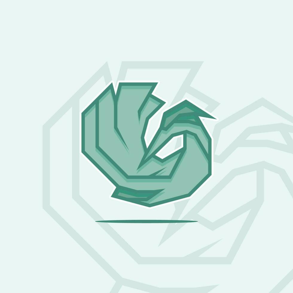 bird logo simple icon design illustration vector