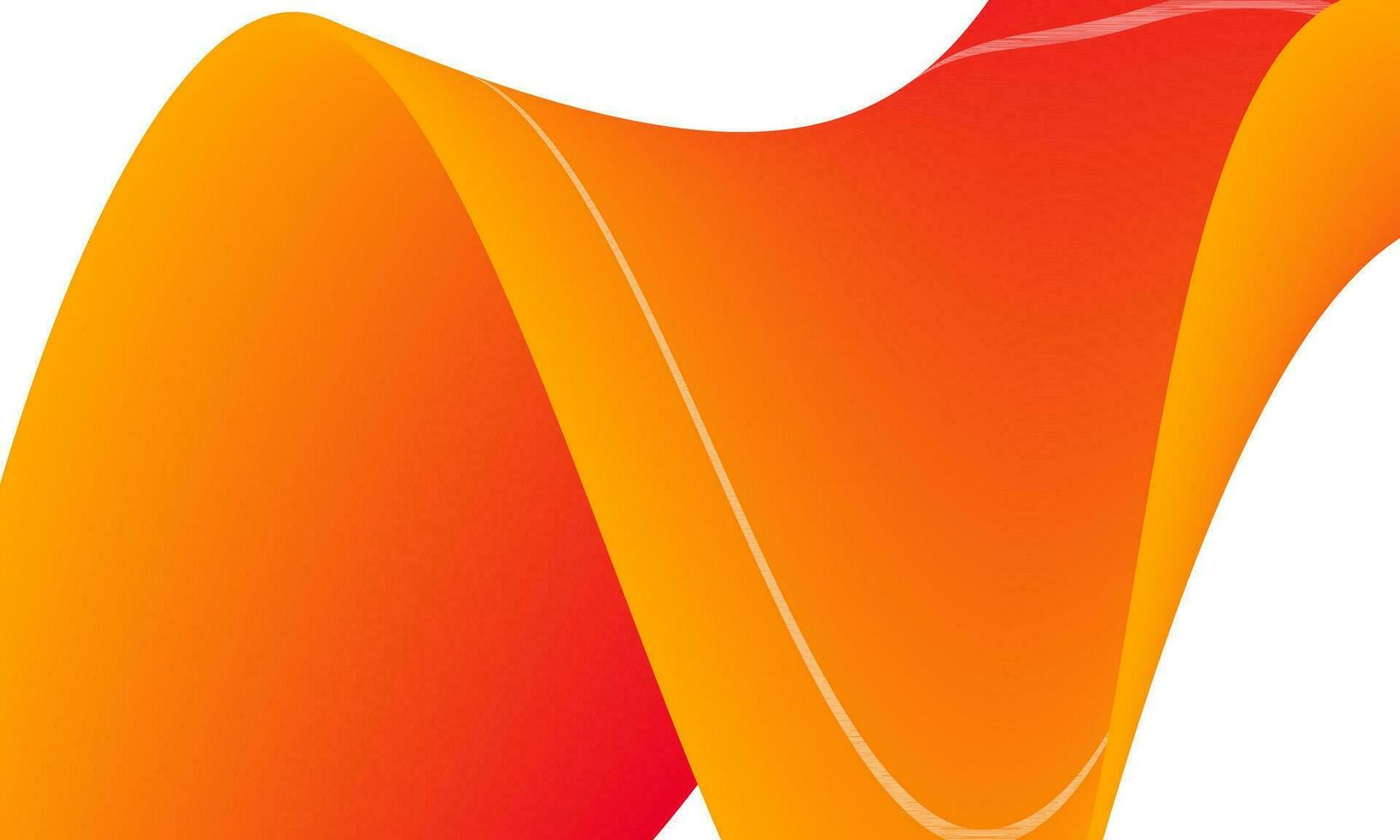 Abstract colorful template vector background. orange and red color woth wave blend.