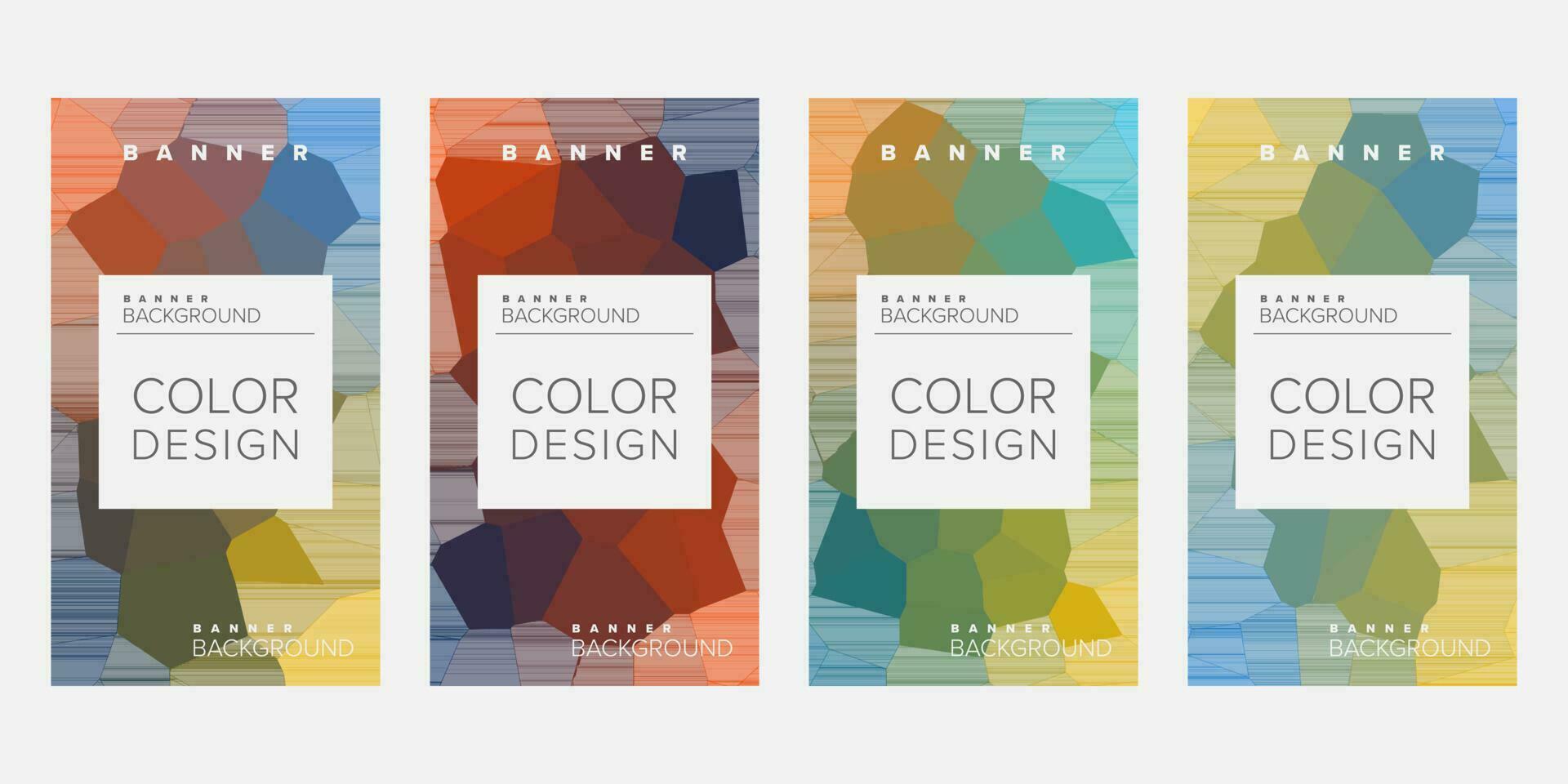 Abstract background banner vector design template, banner for print or web banner with colorful