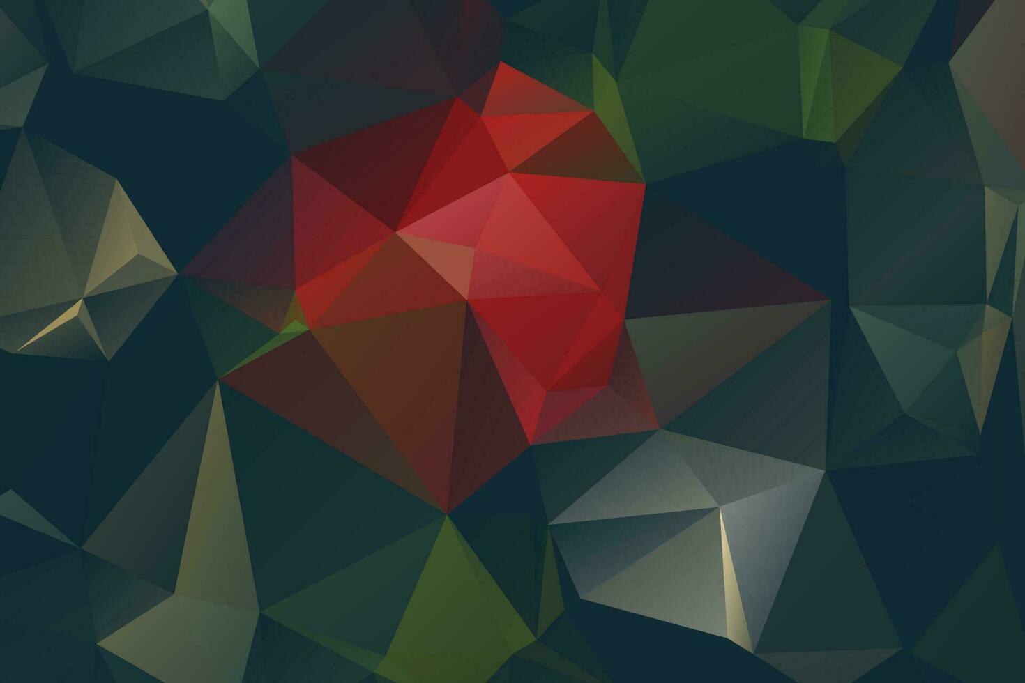 Low poly banner background design vector