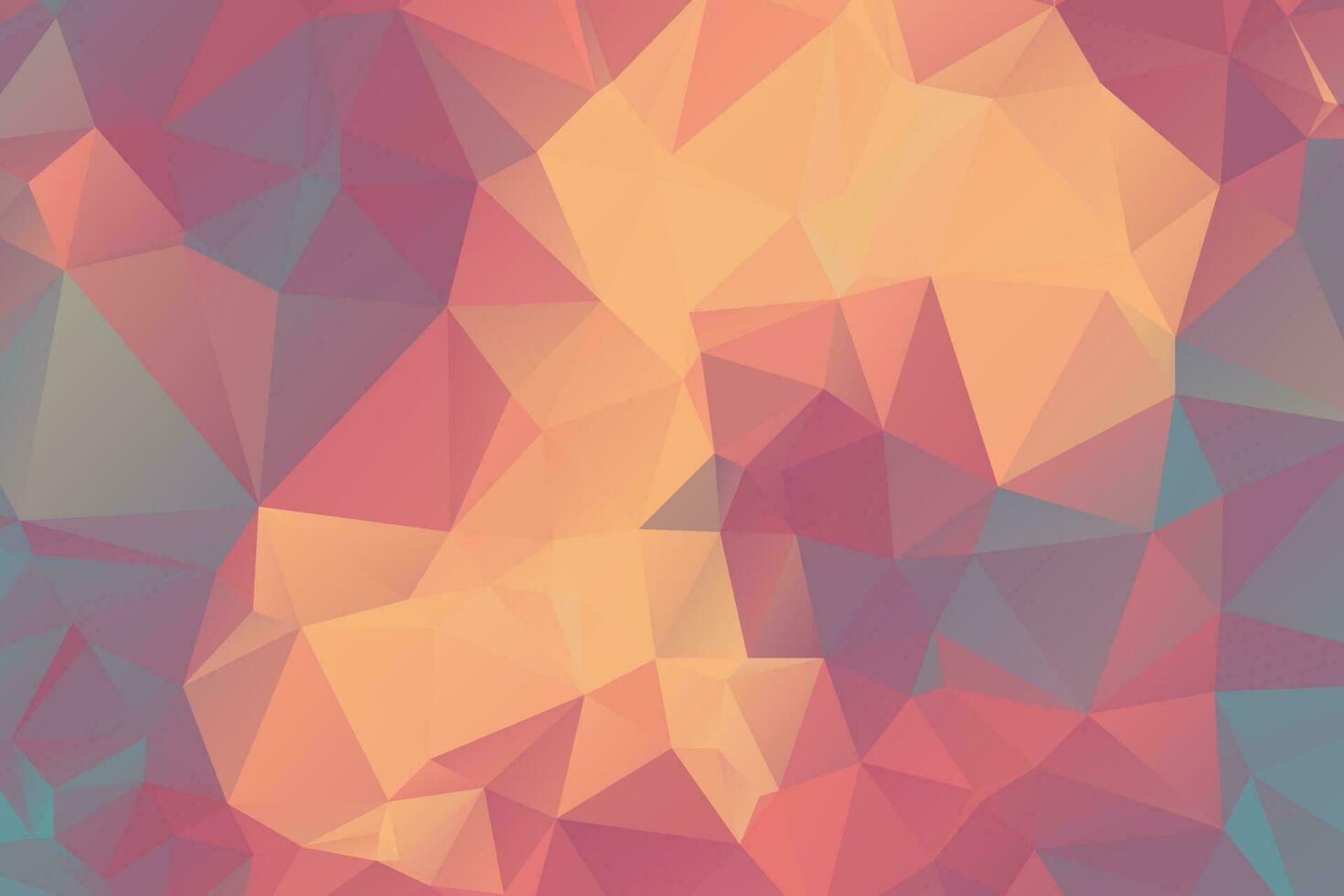 Low poly banner background design vector