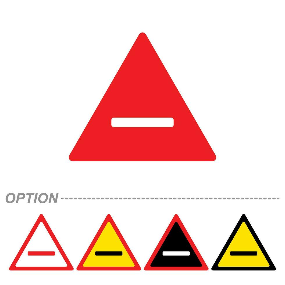 prohibir signo. no permitido firmar icono vector. aislado en blanco antecedentes y fácil a editar. vector