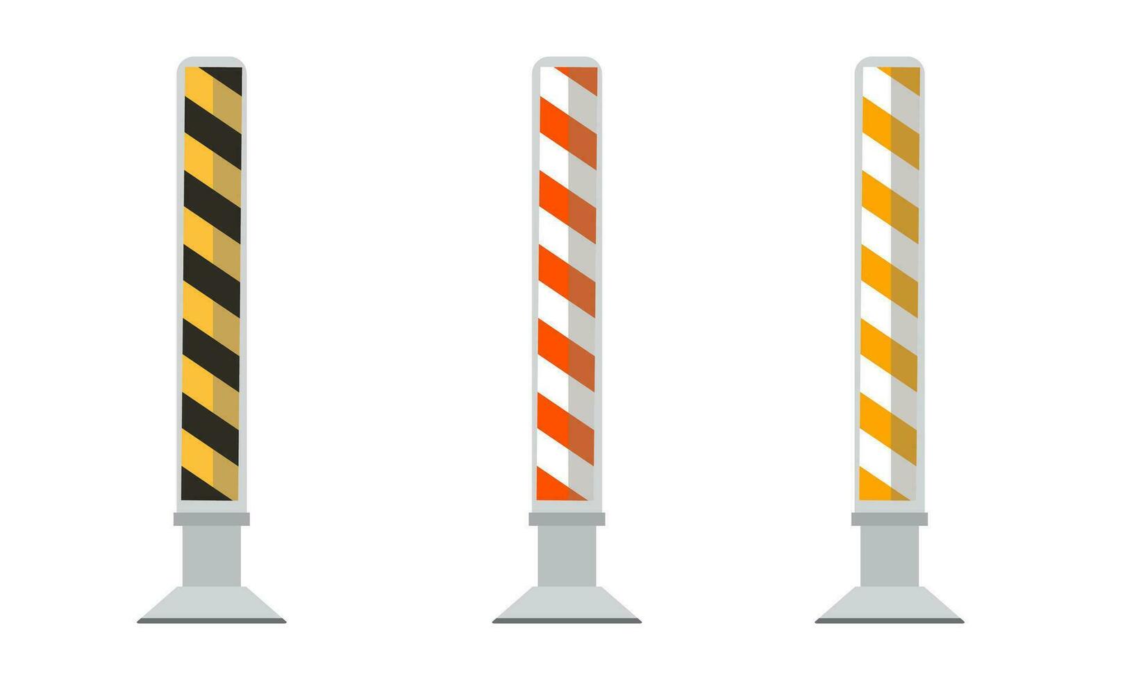 highway cone vector, croos way, caution vector