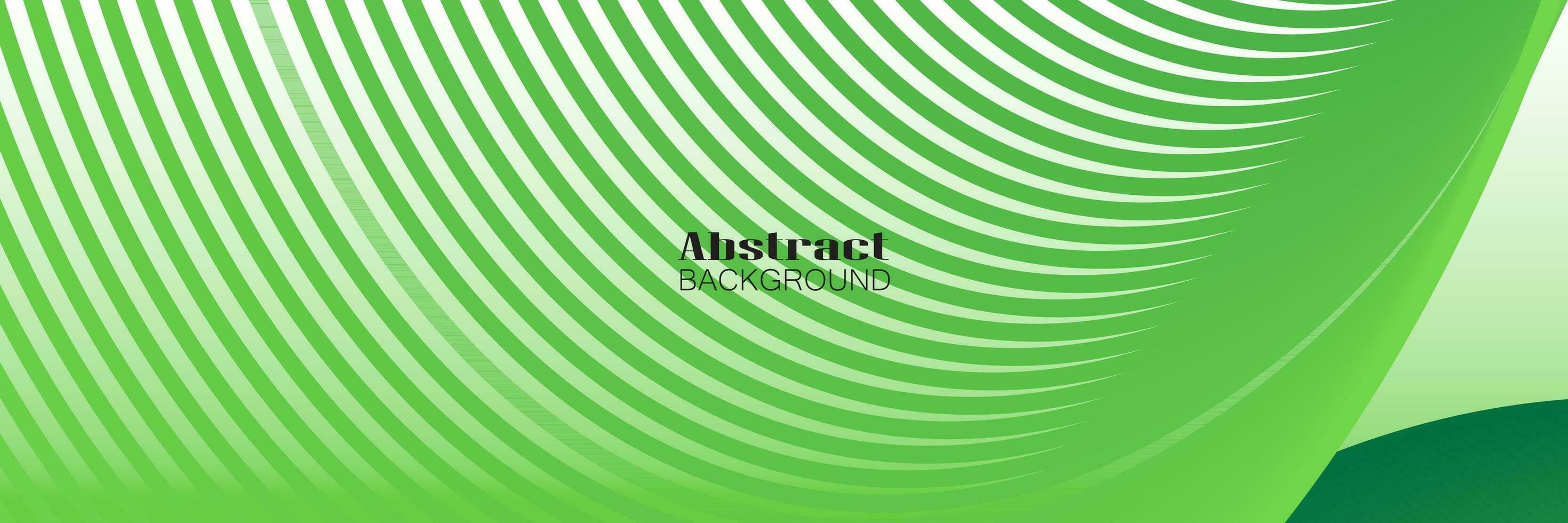Abstract wave element for design Green. Stylized line art background. Colorful shiny wave with lines created using blend tool. vector