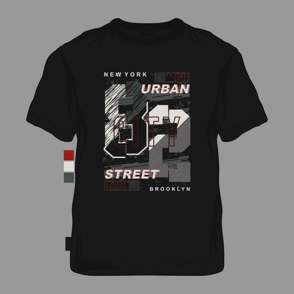 urban street flat graphic, typography t shirt, vector design illustration, good for casual style