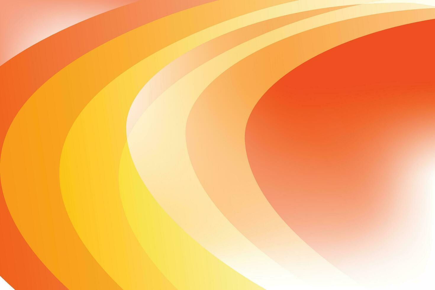 orange color bright cave wave background simple dynamic shadow line abstract vector background