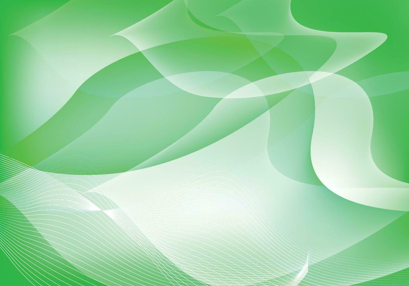 Abstract green dynamic shadow line guardian bright colourful cool creative smooth business background vector