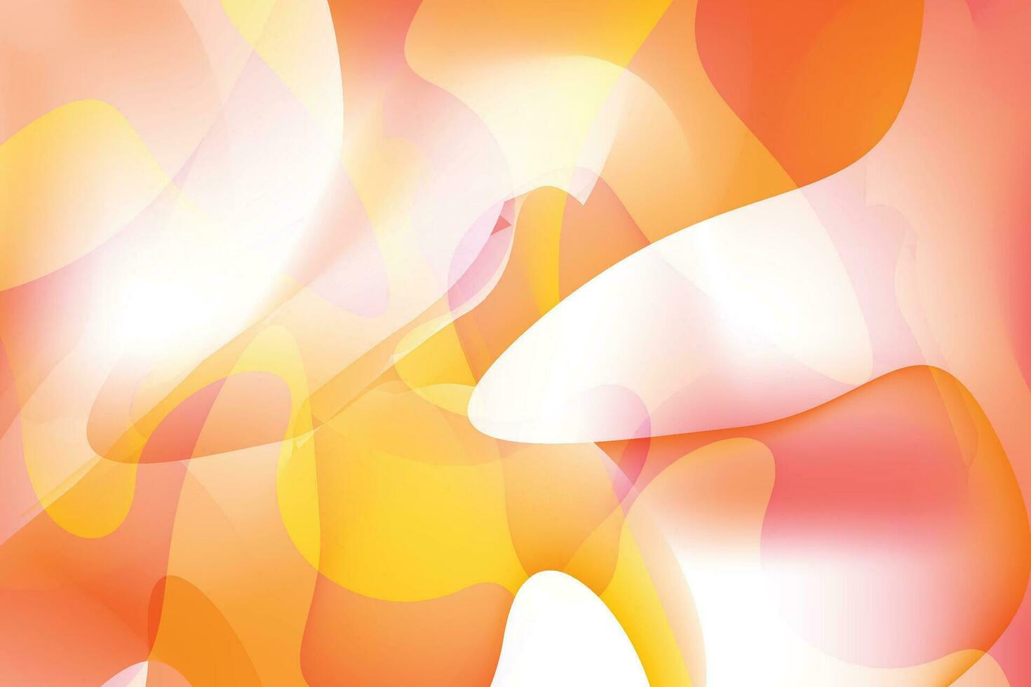 Orange cool yellow dynamic shadow line guardian bright cave wave abstract vector background