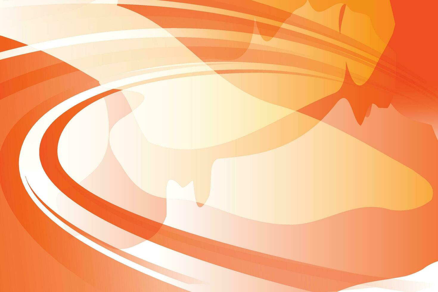 orange color bright cave wave background simple dynamic shadow line abstract vector background