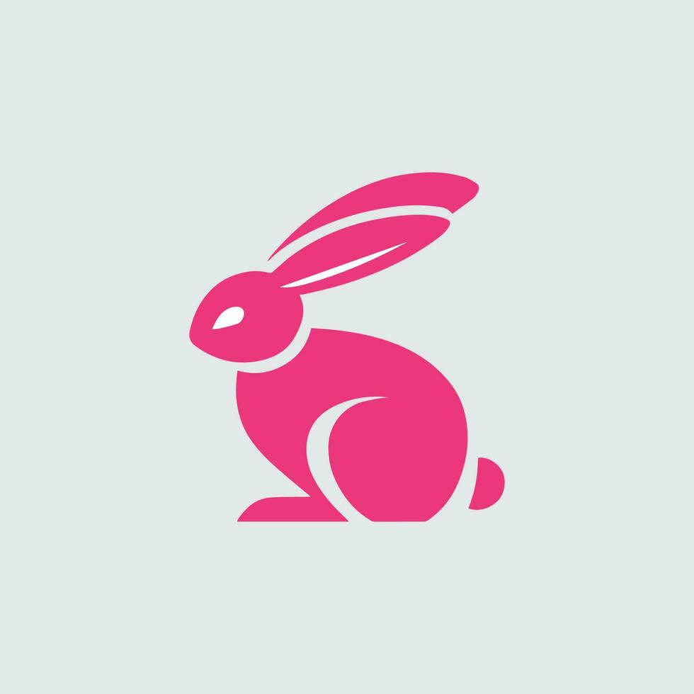 Rabbit Logo Design vector