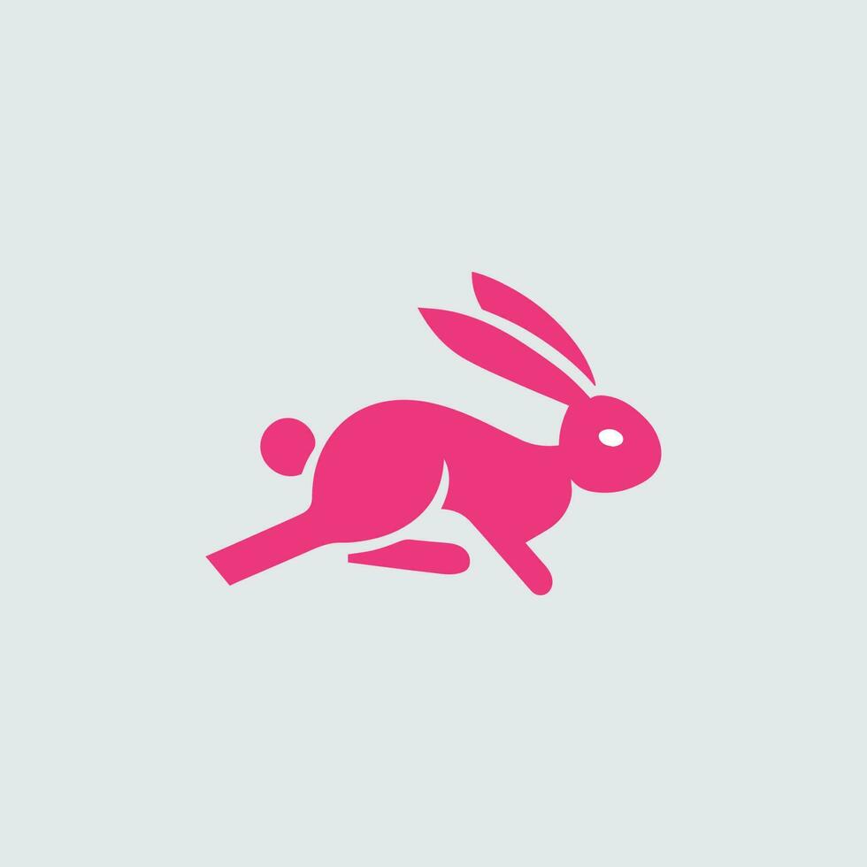 Rabbit Logo Design vector
