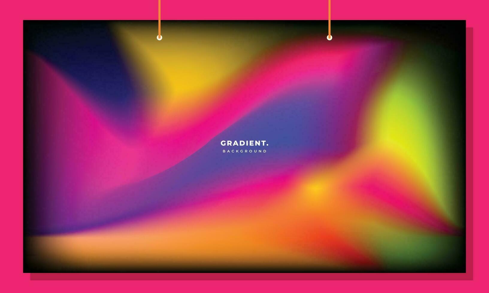 Colorful fluid gradient mesh background template copy space. Colour gradation backdrop design for poster, banner, landing page, leaflet, pamphlet, magazine, or cover. vector